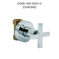 HEMOS 1/2 15MM & 3/4 20MM & 1' 25MM BRASS BATHROOM FAUCET FULL TURN CONCEALED STOP VALVE COCK