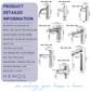 HEMOS BATHROOM FAUCET STAINLESS STEEL SUS 304 PILLAR BASIN COLD TAP KEPALA PAIP AIR BILIK MANDI