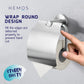 HEMOS BATHROOM FAUCET STAINLESS STEEL SUS 304 PAPER HOLDER HM-83807 (MATE BLACK,SILVER)