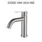 HEMOS BATHROOM FAUCET STAINLESS STEEL SUS 304 PILLAR BASIN COLD TAP KEPALA PAIP AIR BILIK MANDI