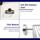 HEMOS BATHROOM SANITARYWARE SUS304 STEEL SOAP HOLDER HMBF-83808