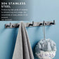 HEMOS BATHROOM FITTING SUS 304 CLOTHES HOOKS BARS BATANG CANGKUK HM-89004/89005/89006-MS,MB,MG