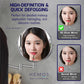 HEMOS 8" TWO-SIDE 360° SWIVEL WALL MOUNT FOLD 1X/3X MAGNIFY COSMETIC MIRROR CERMIN DINDING HM-89900