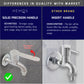 HEMOS BATHROOM TAP SUS 304 STAINLESS STEEL WALL HOSE FAUCET GARDEN BIB TAP HM-3306