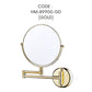 HEMOS 8" TWO-SIDE 360° SWIVEL WALL MOUNT FOLD 1X/3X MAGNIFY COSMETIC MIRROR CERMIN DINDING HM-89900