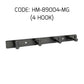 HEMOS BATHROOM FITTING SUS 304 CLOTHES HOOKS BARS BATANG CANGKUK HM-89004/89005/89006-MS,MB,MG