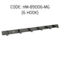 HEMOS BATHROOM FITTING SUS 304 CLOTHES HOOKS BARS BATANG CANGKUK HM-89004/89005/89006-MS,MB,MG