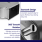 HEMOS BATHROOM FITTING SUS 304 PUBLIC TOILET PAPER HOLDER (ROUND) HM-89937-MS,MB
