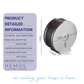 HEMOS BATHROOM FITTING SUS 304 PUBLIC TOILET PAPER HOLDER (ROUND) HM-89937-MS,MB