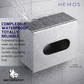 HEMOS BATHROOM FITTING SUS 304 TOILET PAPER HOLDER (SQUARE) HM-89967,89977