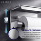 HEMOS BATHROOM FITTING SUS 304 TOILET PAPER ROLL PHONE HOLDER (ROUND) HM-89817-MS,MB,MG