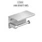 HEMOS BATHROOM FITTING SUS 304 TOILET PAPER ROLL PHONE HOLDER (ROUND) HM-89817-MS,MB,MG