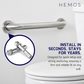 HEMOS SUS304 EXTENSION SAFETY SWING BAR ANCHOR WALL PLUG (1 BAG/5 PCS) HM-0219