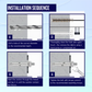 HEMOS SUS304 EXTENSION SAFETY SWING BAR ANCHOR WALL PLUG (1 BAG/5 PCS) HM-0219