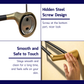 HEMOS BATHROOM FITTING SUS304 ACCESSORIES TOWEL RACK PAPER HOLDER MATT BLACK+GOLD 86SERIES