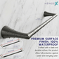 HEMOS BATHROOM FITTING SUS304 ACCESSORIES TOWEL RACK PAPER HOLDER MATT GREY 86SERIES