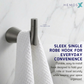 HEMOS BATHROOM FITTING SUS304 ACCESSORIES TOWEL RACK PAPER HOLDER MATT GREY 86SERIES