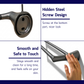 HEMOS BATHROOM FITTING SUS304 ACCESSORIES TOWEL RACK PAPER HOLDER MATT GREY 86SERIES