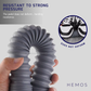 HEMOS PARTS BRASS POP UP WASTE (W/O) PVC FLEXIBLE BOTTLE TRAP & ANTI SMELL FITTING (GRAY) HM-0174-MG