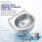 HEMOS SUS304 WALL HUNG BASIN HM-203,204