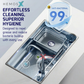 HEMOS SUS304 STEEL 5.0MM THICKNESS GRAIN EMBOSSED WORKSTATION KITCHEN SINK SILVER