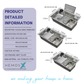 HEMOS SUS304 STEEL 1.0MM THICKNESS GRAIN EMBOSSED WORKSTATION KITCHEN SINK SILVER