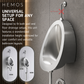 HEMOS SUS304 STEEL PUBLIC TOILET URINAL HM-201-MS