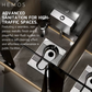 HEMOS SUS304 STEEL PUBLIC TOILET SQUATTING PAN HM-202-MS