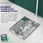 HEMOS SUS304 STEEL PUBLIC TOILET SQUATTING PAN HM-202-MS