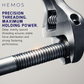 HEMOS PARTS STAINLESS STEEL BASIN MOUNTING FIXING BOLT AND NUT HM-0163,0164