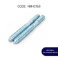 HEMOS PARTS STAINLESS STEEL BASIN MOUNTING FIXING BOLT AND NUT HM-0163,0164