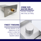 HEMOS BATHROOM FAUCET SUS304 WATERFALL WALL BASIN TAP HM-18035-MS,MG