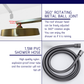HEMOS BATHROOM FAUCET BRASS 3 MODE MIXER EXPOSED SHOWER SETS HM-19126-MG,GD