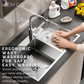 HEMOS SUS304 STEEL LAUNDRY SINK MATT SILVER HM-L6048,L8048