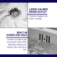 HEMOS SUS304 STEEL LAUNDRY SINK MATT SILVER HM-L6048,L8048