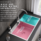 HEMOS SUS304 STEEL LAUNDRY SINK MATT SILVER HM-L6048,L8048