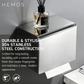 HEMOS BATHROOM FITTING SUS 304 TOILET PAPER HOLDER (SQUARE) HM-89957-MS