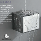 HEMOS BATHROOM FITTING SUS 304 TOILET PAPER HOLDER (SQUARE) HM-89957-MS