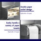 HEMOS BATHROOM FITTING SUS 304 TOILET PAPER HOLDER (SQUARE) HM-89957-MS