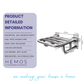 HEMOS BATHROOM SUS 304 WALL MOUNTED FOLDABLE SAFETY WALL STOOL SHOWER CHAIR HM-S034-MS