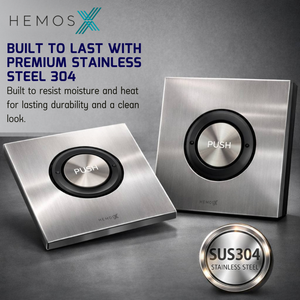 HEMOS TOILET & URINAL SUS304 / ACRYLIC INTELLIGENT SENSOR CONTROLLER HM-10101,10102,10104,10105