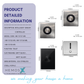 HEMOS TOILET & URINAL SUS304 / ACRYLIC INTELLIGENT SENSOR CONTROLLER HM-10101,10102,10104,10105