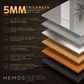 HEMOS BATHROOM MIRROR 800/1000MM ALUMINIUM LED OVAL MIRROR HM-YKO8050,10060