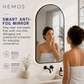 HEMOS BATHROOM MIRROR 800/1000MM ALUMINIUM LED ARCH DOOR MIRROR HM-YKA8050,10060