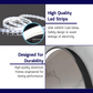 HEMOS BATHROOM MIRROR 600/800/1000MM ALUMINIUM LED ROUND MIRROR HM-YKB06,08,10