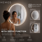 HEMOS BATHROOM MIRROR 600/800MM ACRYLIC LED DIAMOND FRAME MIRROR HM-YKD06,08