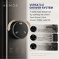 HEMOS BATHROOM FAUCET 3 MODE ALUMINIUM EXPOSED MATT GREY SHOWER SETS HM-26806-MG