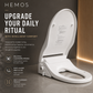 HEMOS HEAVY DUTY D & V SHAPE PLUG-IN INTELLIGENT SEAT COVER FOR WC SOFT CLOSE SMART BIDET SEAT HM-0224