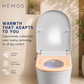 HEMOS HEAVY DUTY D & V SHAPE PLUG-IN INTELLIGENT SEAT COVER FOR WC SOFT CLOSE SMART BIDET SEAT HM-0224