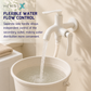 HEMOS BATHROOM BRASS BIB TAP ACCESSORIES WATER TAP FITTING CREAM WHITE HM-9115-CW